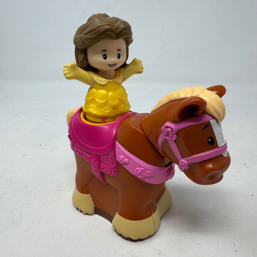 Fisher-Price Little People‎ Disney Princess Belle and Philippe Horse HRG19 2020